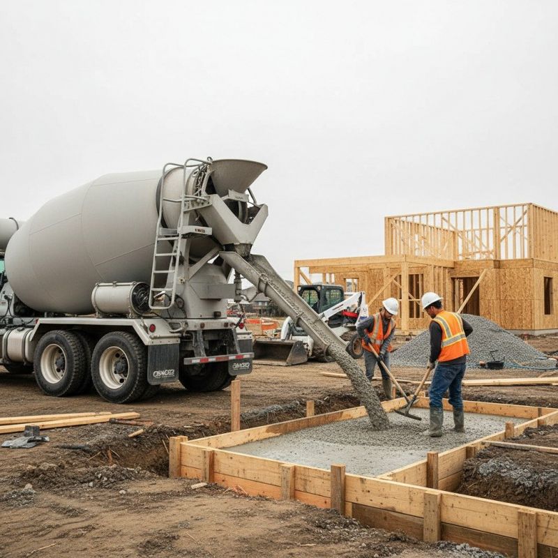 Concrete Delivery For Driveways, Foundations, And Flatwork Projects
