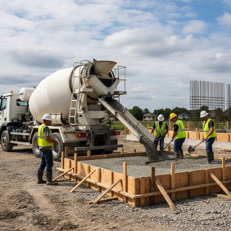 Preparing Commercial Job Sites For Concrete Delivery