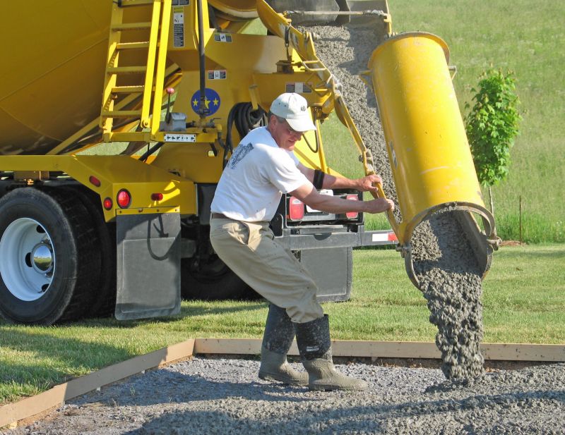 Local Cement Delivery pros at work